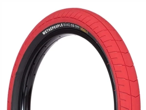 WeThePeople WTP Activate 20" 100psi BMX tyre | Red Black