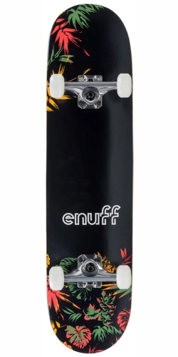 Enuff Floral skateboard deskorolka 7.75 Orange (1).jpg