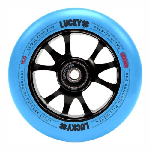 Kółko do hulajnogi wyczynowej 100mm Lucky Toaster stunt scooter wheel rolle Teal (1).jpg