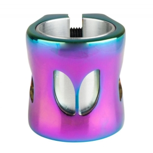 Blazer Pro Altus Stunt Scooter Clamp | Neo Chrome