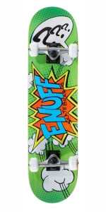 Enuff POW Mini Skateboards for kids 7.25" | Green
