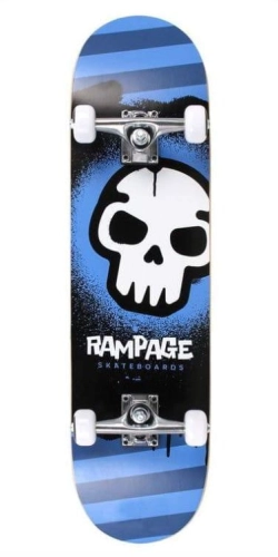 Rampage deskorolka skateboard 7.5 8.0 Graffiti Skull Blue (2).jpg