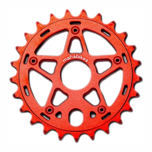zębatka bmx 25T mafiabikes gully chainring kettenblatt sprocket red.jpg