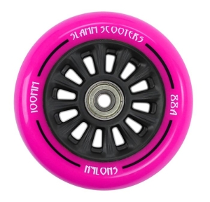 Slamm 100mm Nylon Core kółko do hulajnogi | Pink