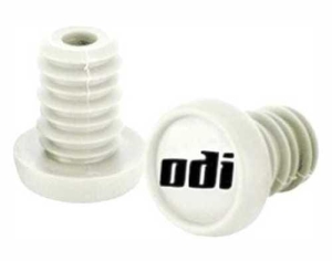 ODI End Plugs Barendy Standard 2-pak | White