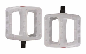 Odyssey Twisted BMX pedals | White