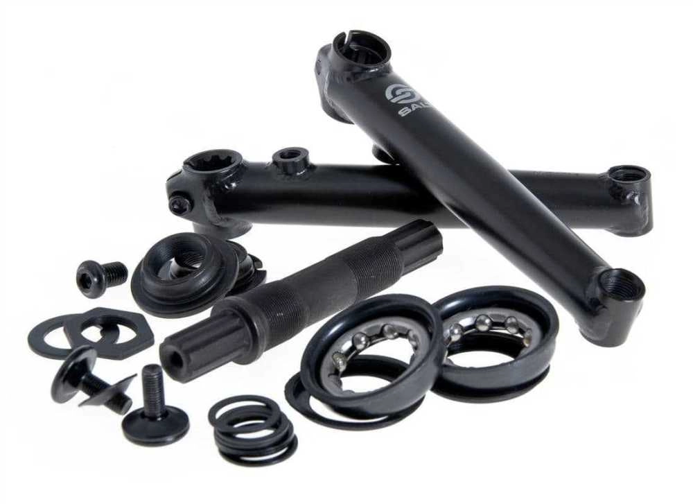 Salt Rookie BMX Crankset 3pc USA BB | Black I RMD BIKE shop - BMX