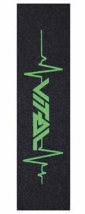 Vital griptape Heartbeat Green | stunt scooter sandpaper