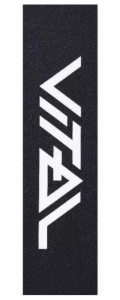 Vital griptape Logo White | stunt scooter sandpaper