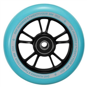 Blunt 10 Spokes 100mm Pro Scooter Wheel | Black Teal
