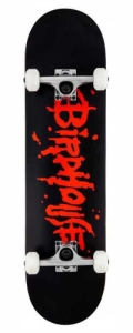Birdhouse Stage 1 Blood Logo skateboard | 8" Black