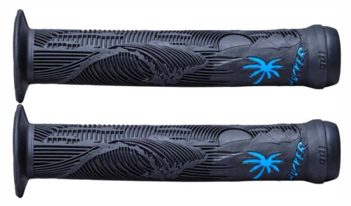 odi hucker FL gripy griffe rączki grips bmx hulajnoga stunt scooter flanged black blue.jpg