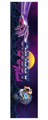 chubby wheels grip tape papier ścierny hulajnogi wyczynowej stunt scooter retro.webp