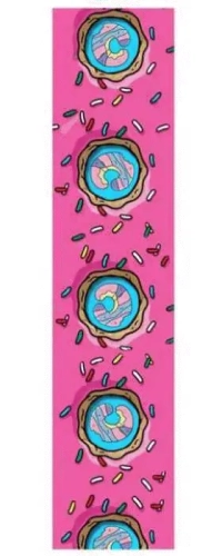 chubby wheels grip tape papier ścierny hulajnogi wyczynowej stunt scooter dohnut pink.webp