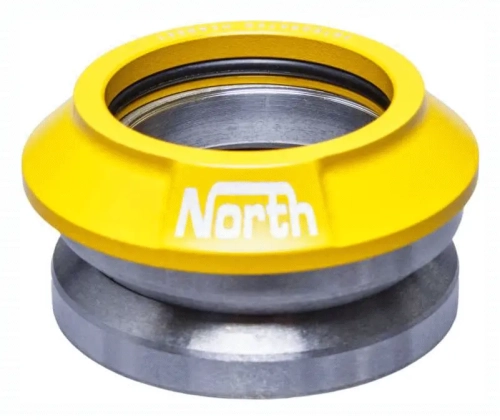 north star stery zintegrowane hulajnoga bmx scooter steuersatz integrated headset yellow (1).webp