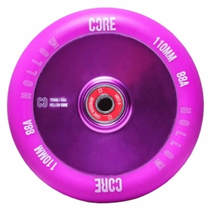 CORE Hollow V2 110mm kółko do hulajnogi wyczynowej | Purple