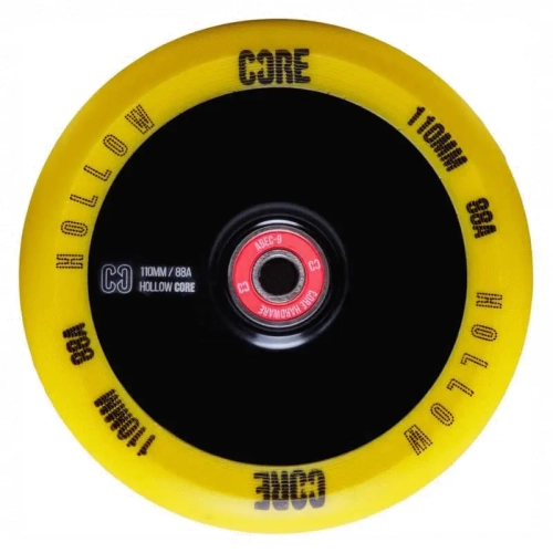 core hollow 110 kółko hulajnogi wyczynowej wheel roller stunt scooter yellow.webp