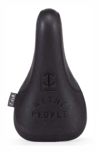 wethepeople wtp team slim siodełko sattle pivotal bmx seat leather black (1).webp