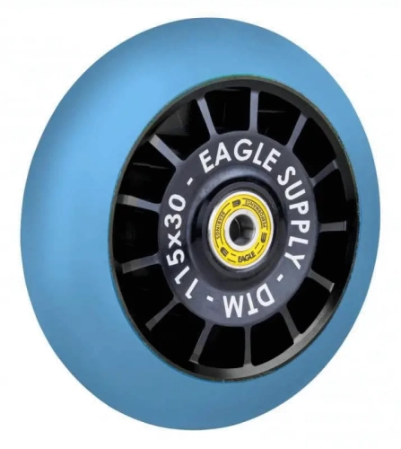 eagle supply radix dtm 115mm kółko do hulajnogi wyczynowej rolle stunt scooter wheel black blue.webp
