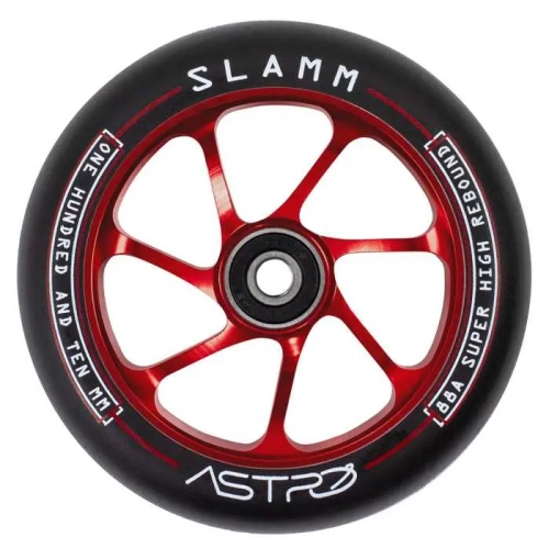 slamm astro wheel 110mm kółko hulajnogi wyczynowej rad rolle stunt scooter red.webp