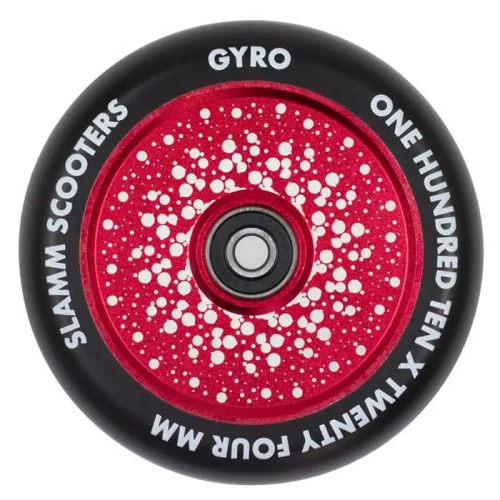 slamm gyro hollow wheel 110mm kółko hulajnogi wyczynowej rad rolle stunt scooter red (1).webp