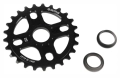 salt plus manta zębatka bmx sprocket kettenblatt 25t 28t chainring black (2).webp