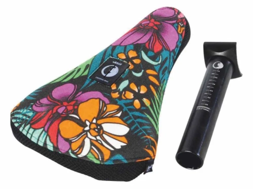 wildcat pivotal bmx siodełko sztyca sattel sattelstange seat seatpost flower.webp