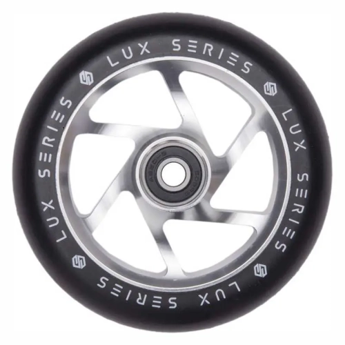 striker lux spoked 100mm kółko hulajnogi wyczynowej rolle rader stunt scooter wheel silver.webp