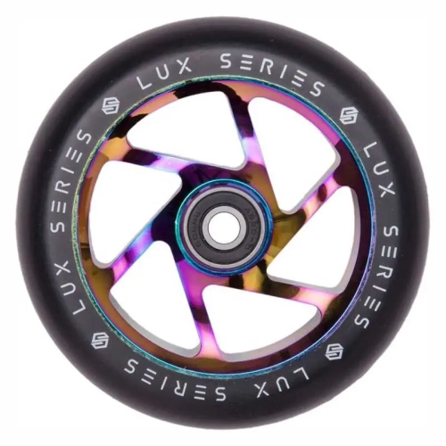 striker lux 110mm kółko hulajnogi wyczynowej rolle rader stunt scooter wheel neochrome.webp