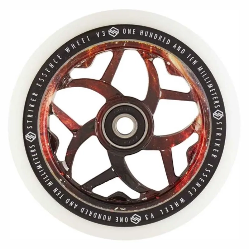 striker essence v3 110mm kółko hulajnogi wyczynowej rolle rader stunt scooter wheel white yellow galaxy.webp