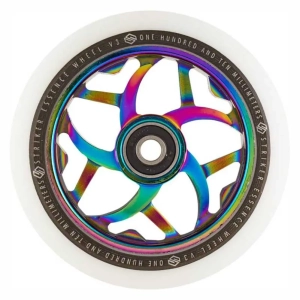 Striker Essence V3 110mm kółko do hulajnogi wyczynowej | White Rainbow