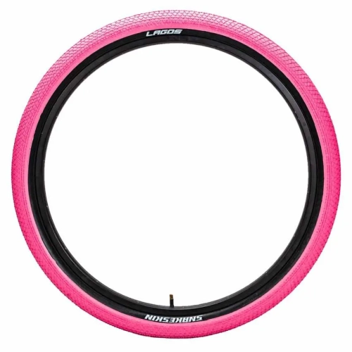 lagos snakeskin 26 opona tyre reifen wheelie cruizer street pink.webp