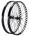 mafiabikes blad 27.5 komplet kół rowerowych Laufradsatz wheelie wheel set geared black white check (1).webp