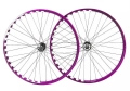 mafiabikes blad 27.5 komplet kół rowerowych Laufradsatz wheelie wheel set geared purple check (2).webp
