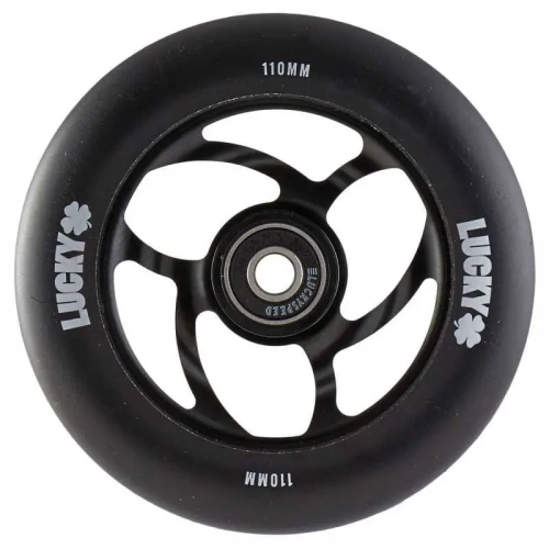 Lucky Torsion 110mm Kółko do hulajnogi wyczynowej stunt scooter wheel rolle Black (2)-min.webp