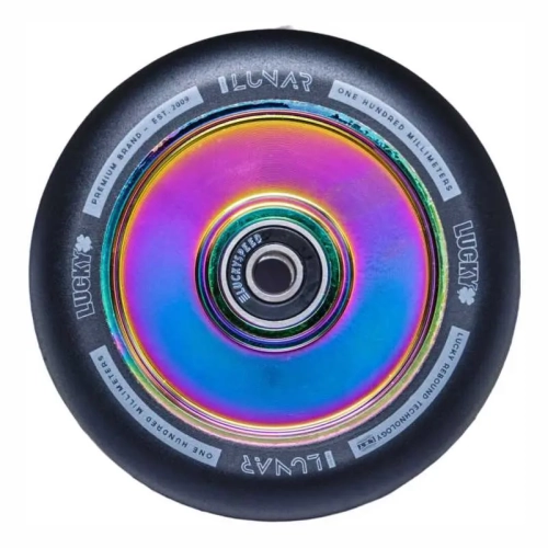Kółko do hulajnogi wyczynowej 100mm Lucky Lunar stunt scooter wheel rolle neochrome.webp