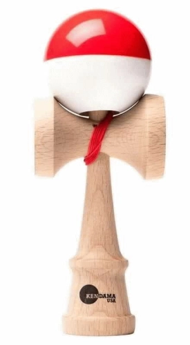 Kendama USA Kaizen 3.0 Shift Half Split Sticky Red White (4).jpg
