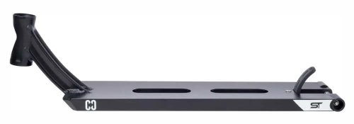 core st1 street deck podest hulajnogi wyczynowej deck deska  stunt scooter freestyle kolobezka black (3).webp