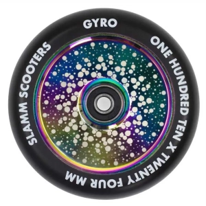 Slamm Gyro Hollow 110mm kółko do hulajnogi wyczynowej | Neochrome