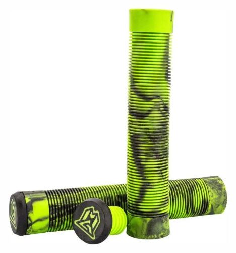 madd gear mgp mgx grind grips gripy griffe hulajnogi wyczynowej stunt scooter freestyle kolobezka 150mm  green swirl.webp