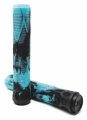 core pro gripy rączki hulajnoga wyczynowa BMX griffe grips pro stunt scooter freestyle kolobezka Arctic Blue Black.webp