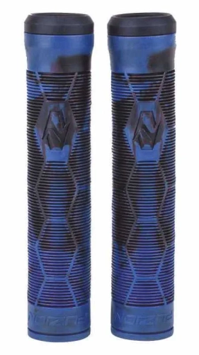 Fuzion Hex gripy rączki grips griffe hulajnoga wyczynowa pro stunt scooter Blue black (1).webp