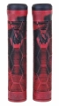 Fuzion Hex gripy rączki grips griffe hulajnoga wyczynowa pro stunt scooter Red Black (1).webp