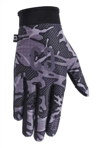 core aero rękawiczki bmx gloves handschue black camo (1).webp