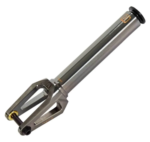ethic dtc legion widelec fork gabel  hulajnogi wyczynowej stunt scooter vidlice freestyle kolobezka black chrome (1).webp