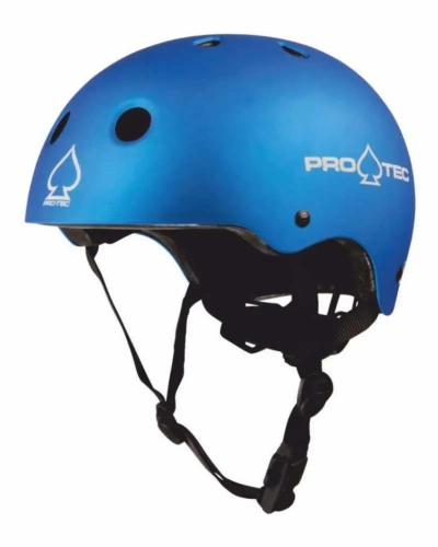 pro-tec junior classic fit kask skate bmx helmet helm metallic blue (1).webp