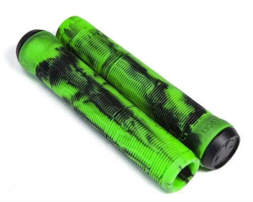 lucky-vice-gripy-rączki-hulajnogi-wyczynowej-bmx-grips-griffe-stunt-scooter-black-green-swirl (1).webp
