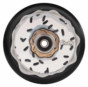 Chubby Wheels Melocore Dohnut 110mm stunt scooter wheel | Oreo White