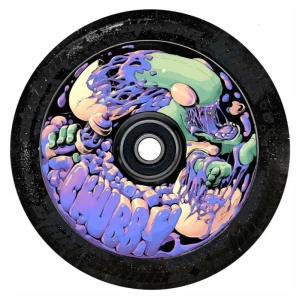 Chubby Baby Alien 110mm kółko do hulajnogi wyczynowej | Purple