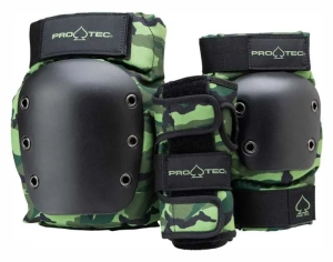 Pro-Tec Street Junior zestaw ochraniaczy dla dziecka | Camo